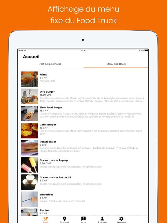 Screenshot #5 pour Oli's Food