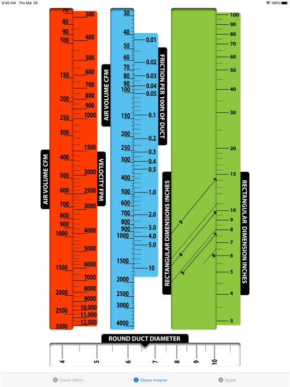 Screenshot #5 pour Duct Meter