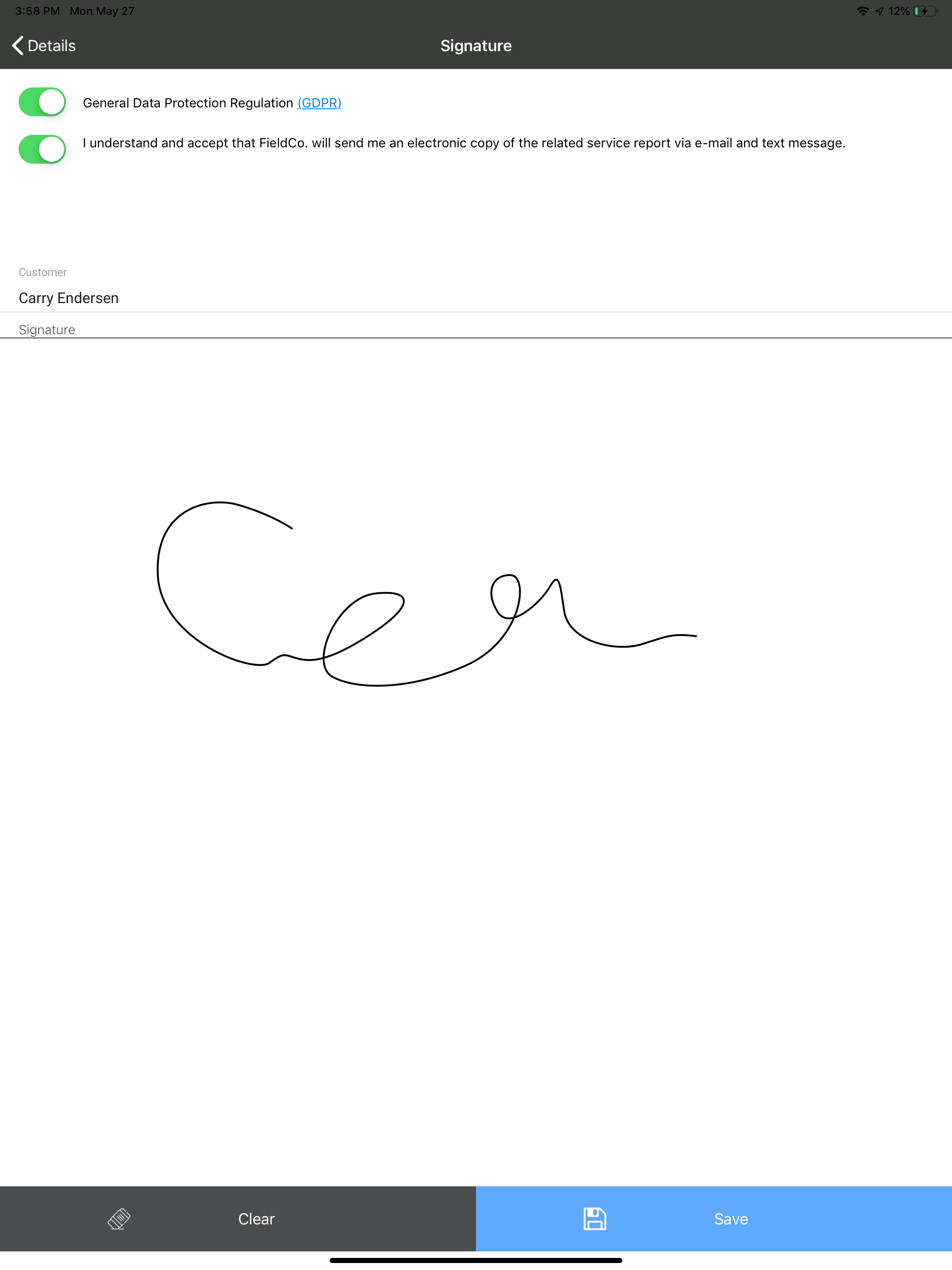 FieldCo. Field Service App