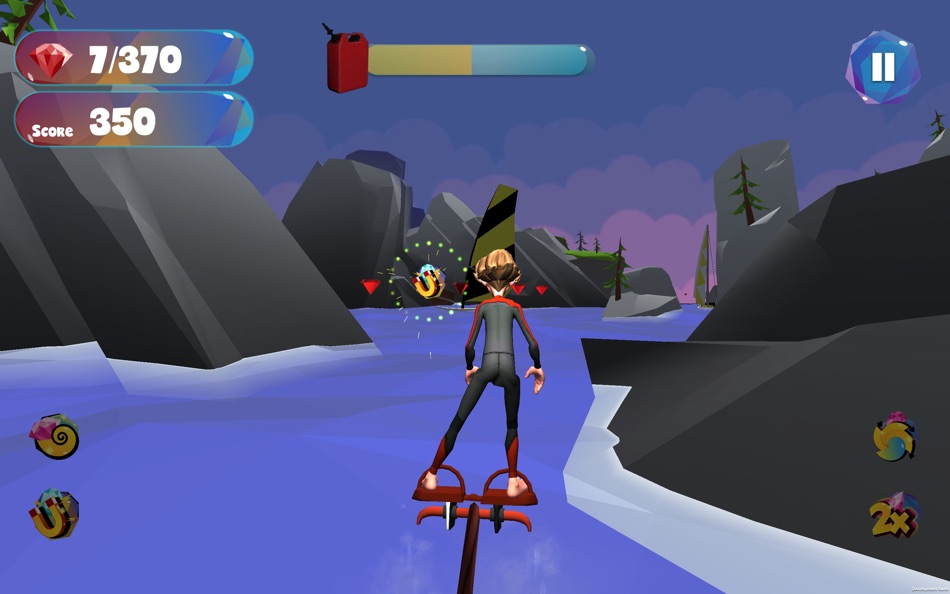 #9. Aqua Glide 3D (macOS) 由: Macrobian Games