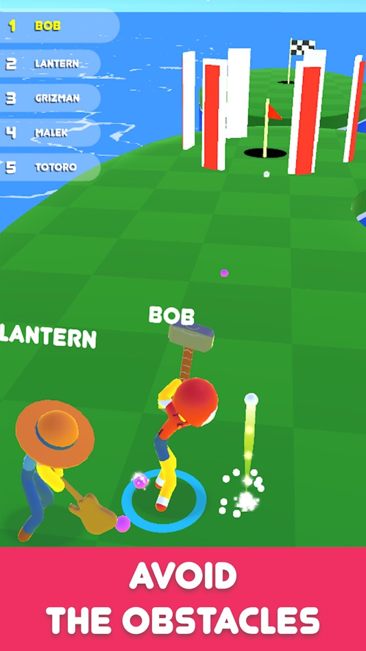 #3. Golf Race (iOS) Por: MADBOX