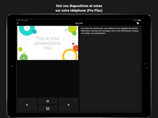 Screenshot #5 pour Télécommande de présentation