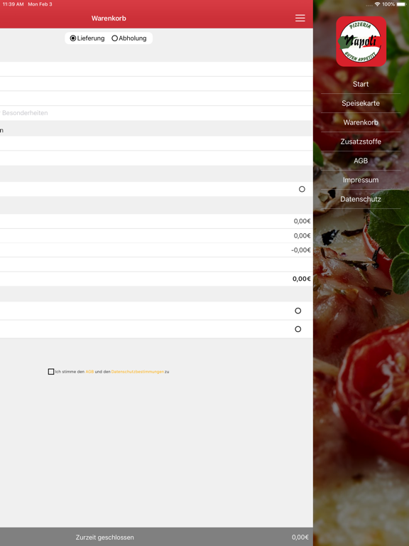 Screenshot #6 pour Pizzeria Napoli Lage