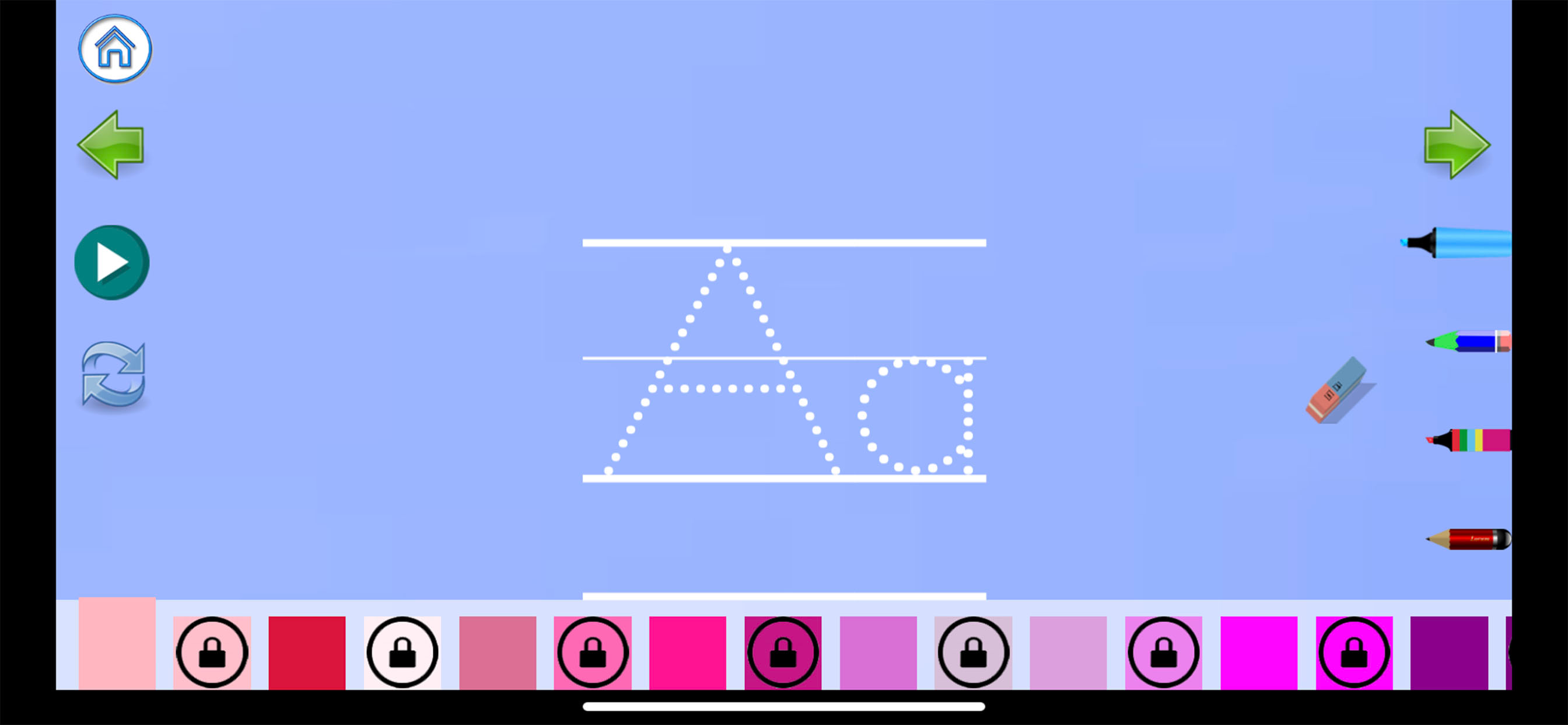 Trace French  Letter
