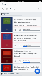 OUP - LawReader screenshot
