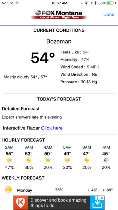 ABCFox KWYB iPhone screenshot 5 - News app