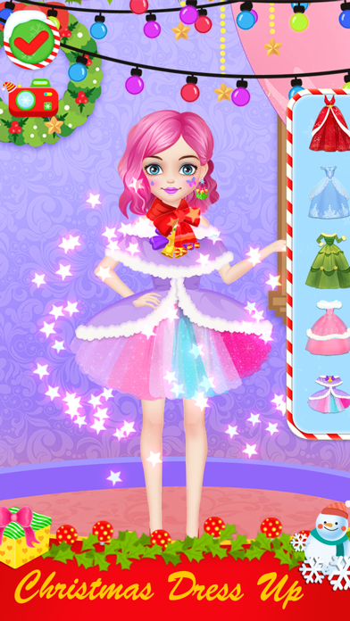 Christmas Dress Up & Snowman Screenshot