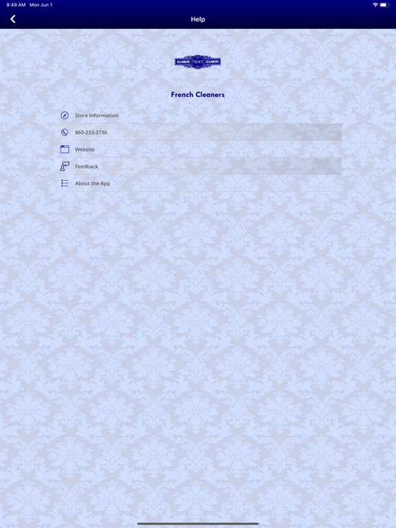 French Cleaners iPad screenshot 4 - Lifestyle app