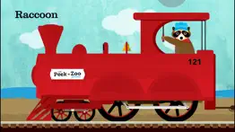 peek-a-zoo train: toddler fun iphone screenshot 2
