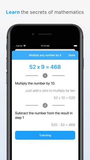 Fast Math - Tips & Tricks screenshot 1