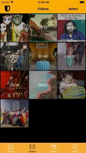 Gallery Media : File Manager screenshot 1