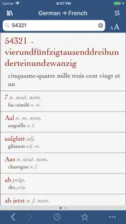 ultralingua french-german iphone screenshot 3