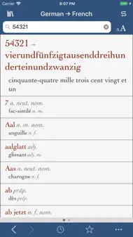 Ultralingua French-German iphone bilder 2
