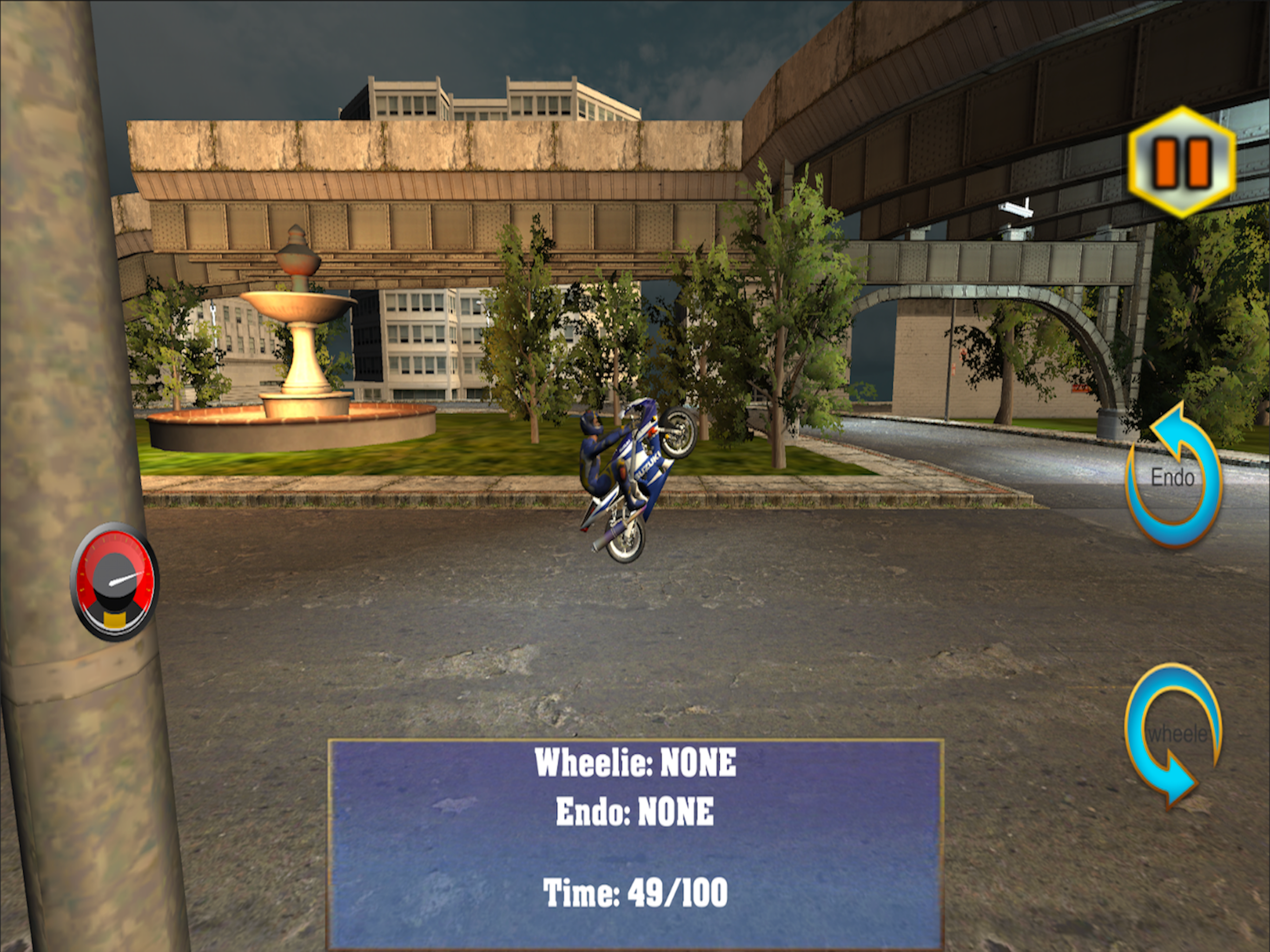 Road Rashed Wheelie Ride!