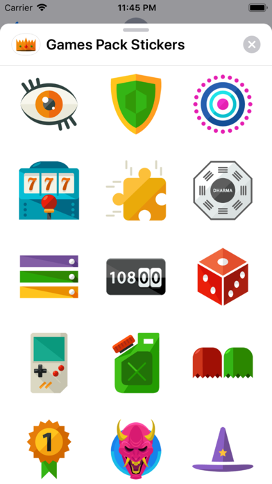 Games Pack Stickers Screenshot 3