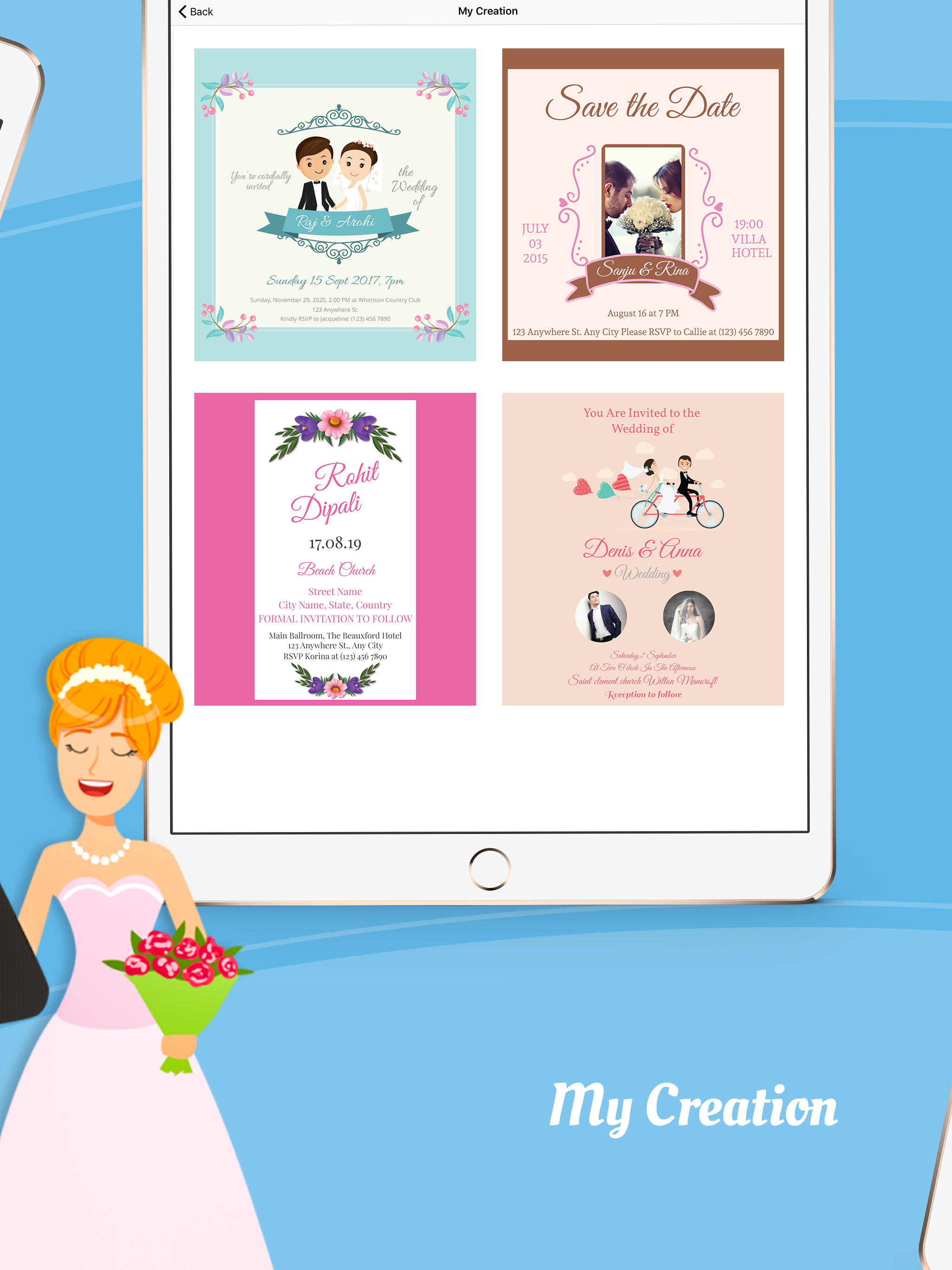 Wedding & Anniversary Card