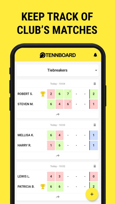 Tennboard - Keep Tennis Scores screenshot 2
