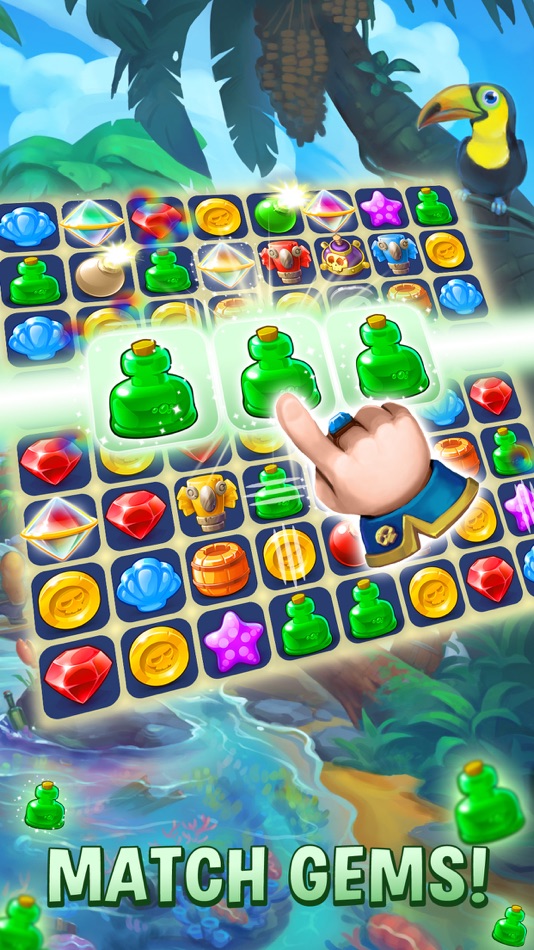 #1. Pirates & Pearls: Match 3 Game (iOS) 由: G5 Entertainment AB