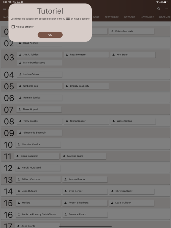 Screenshot #4 pour Author's Birthday