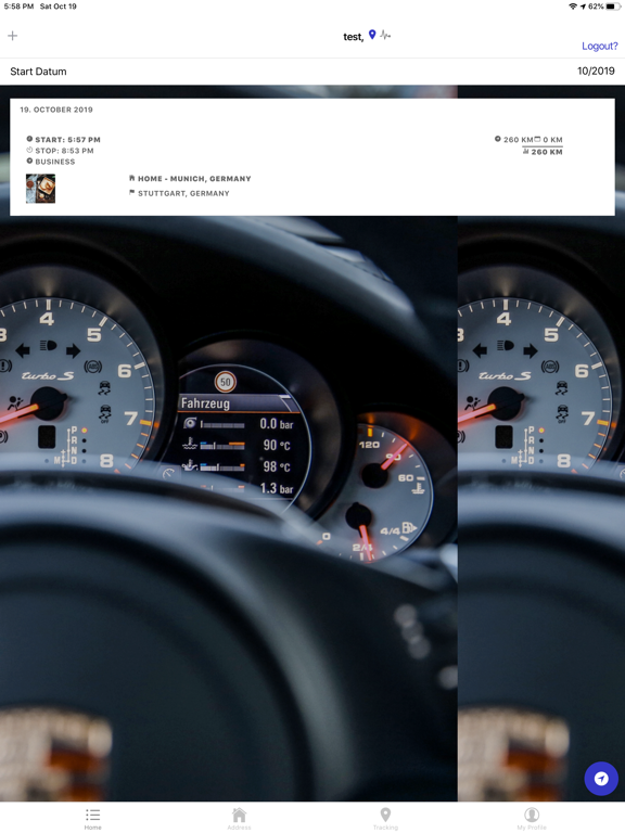 Logbook - Drivers Log Pro iPad screenshot