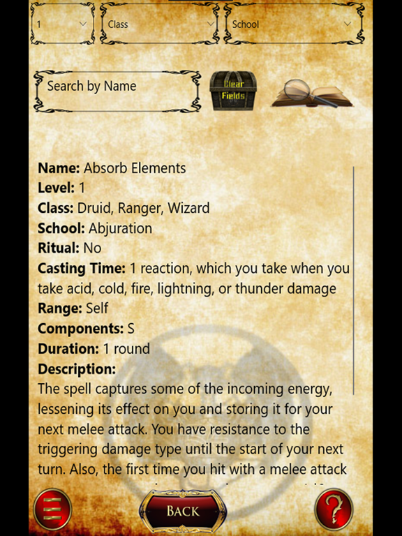 The Grand Grimoire iPad screenshot 4 - Entertainment app