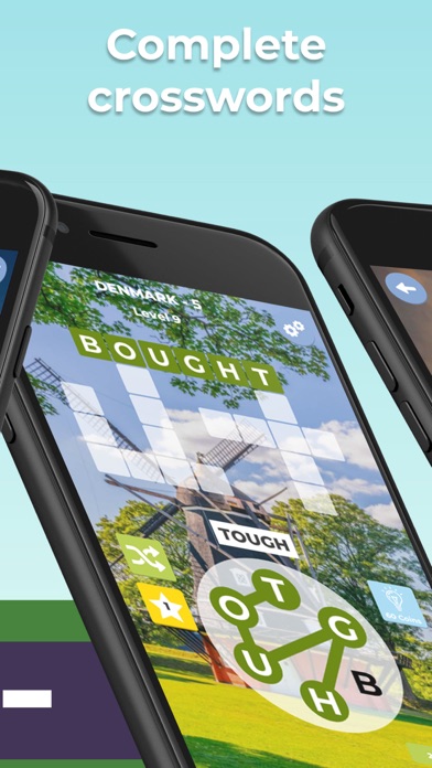Word Travel: Crossword Puzzles screenshot 3