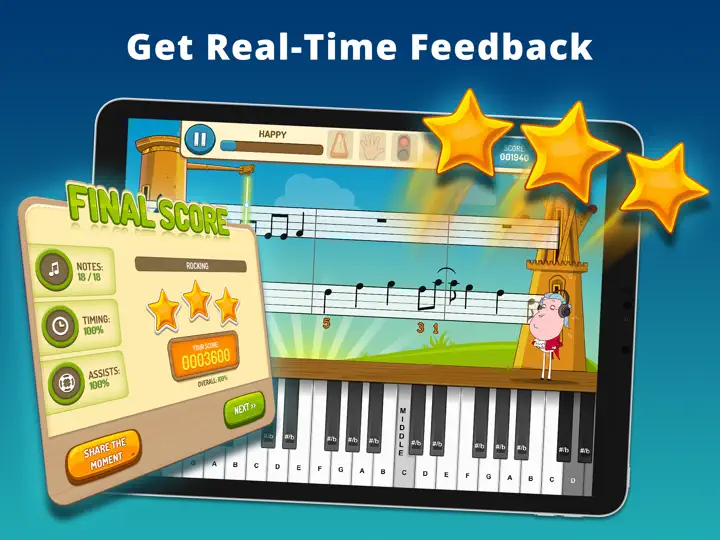 Скриншот Piano Maestro на iPhone 4