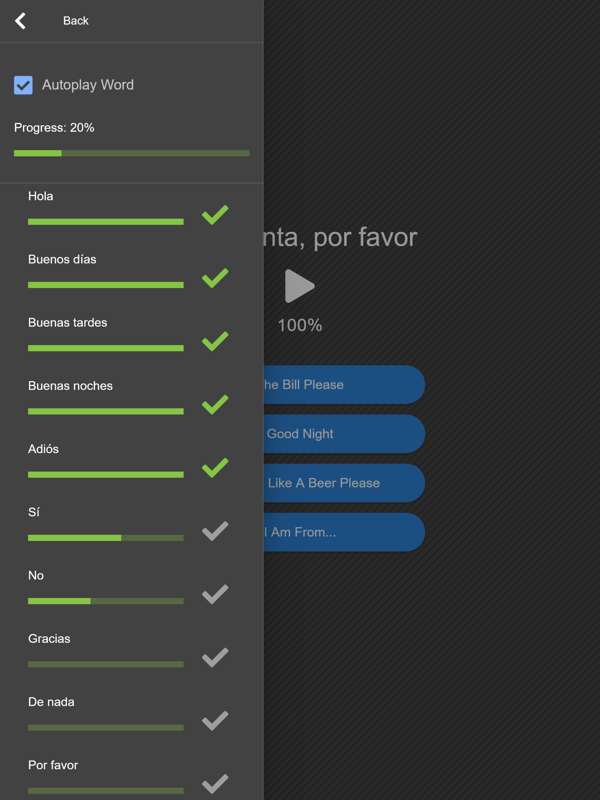 Flamingo - Basic Spanish (SP) screenshot 8