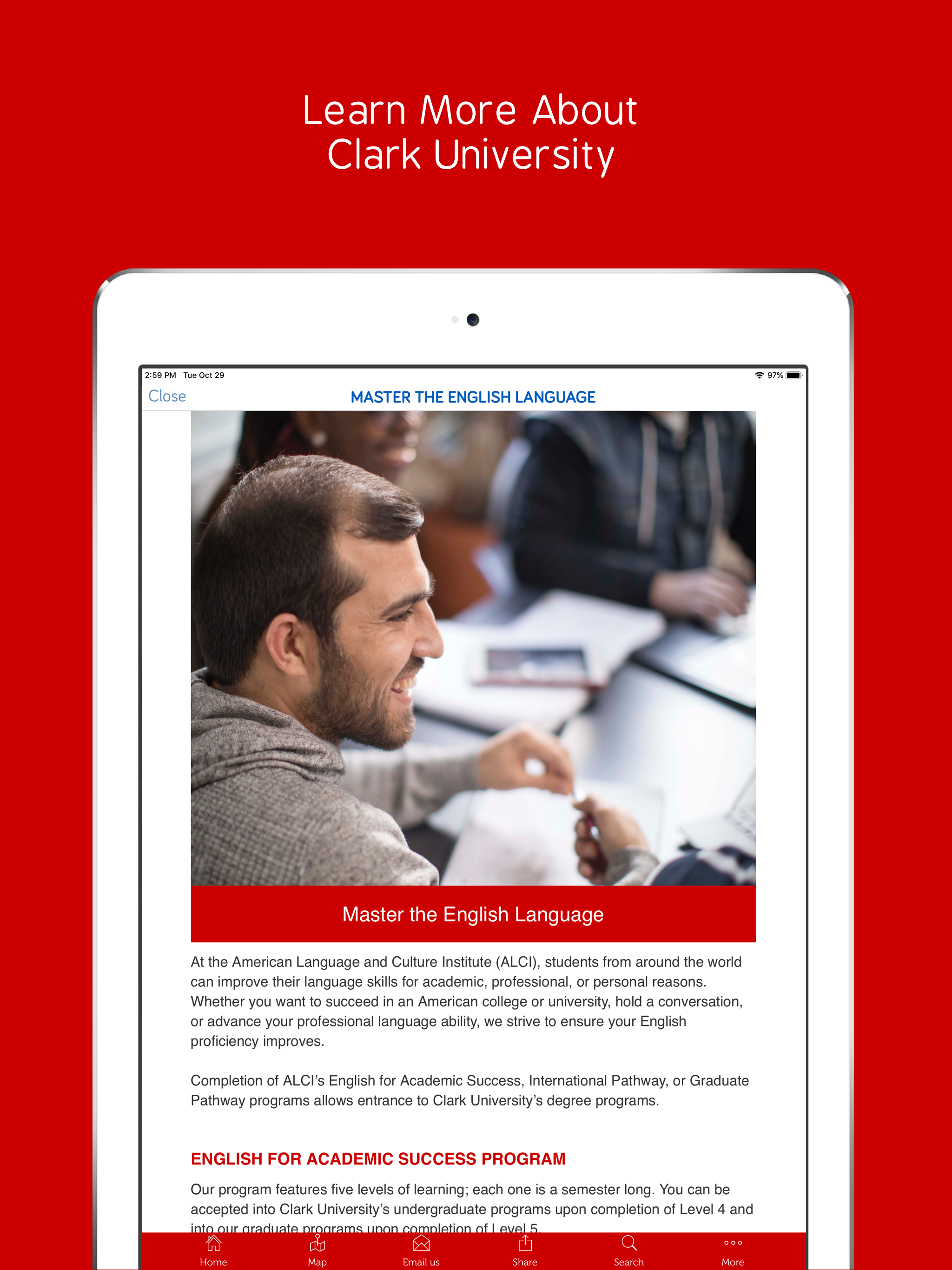 Clark University screenshot 8