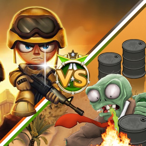 Ninja vs Zombies War in Desert iOS App