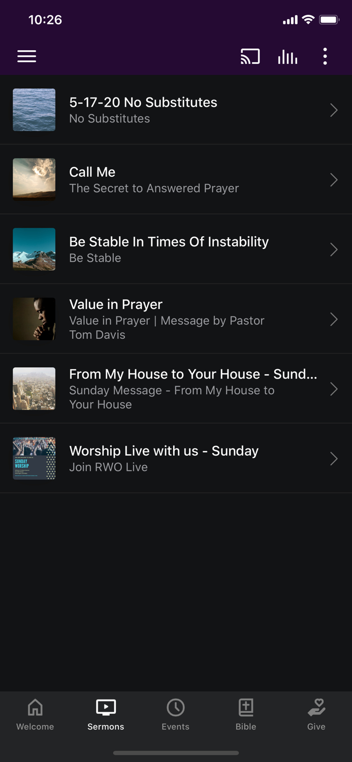 Restoration World Outreach DE