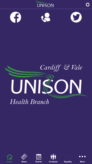 Screenshot #1 pour Cardiff & Vale Unison