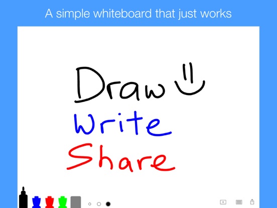 Screenshot #4 pour Simple Whiteboard by Qrayon
