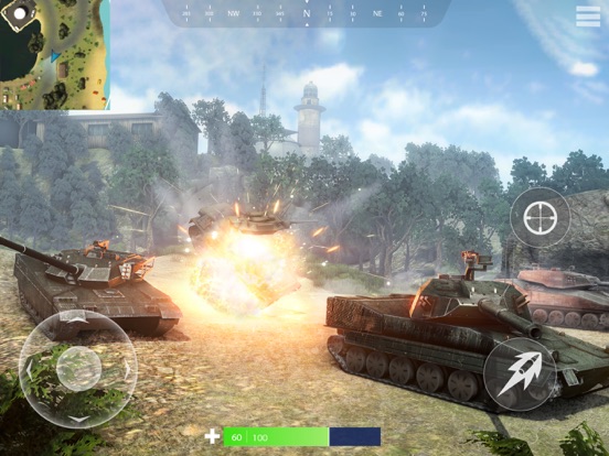 Screenshot #5 pour Tanks of War: PvP Blitz