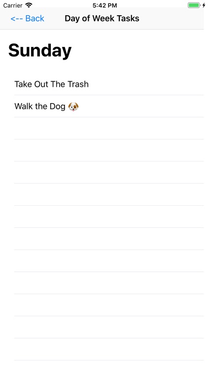 Weekly-The Weekly Task Manager screenshot-4