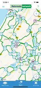 Fietsroutenetwerk screenshot #1 for iPhone