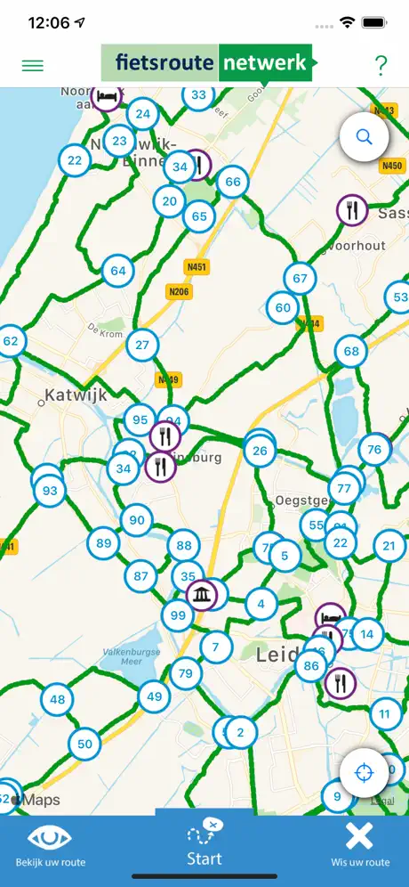 Fietsroutenetwerk