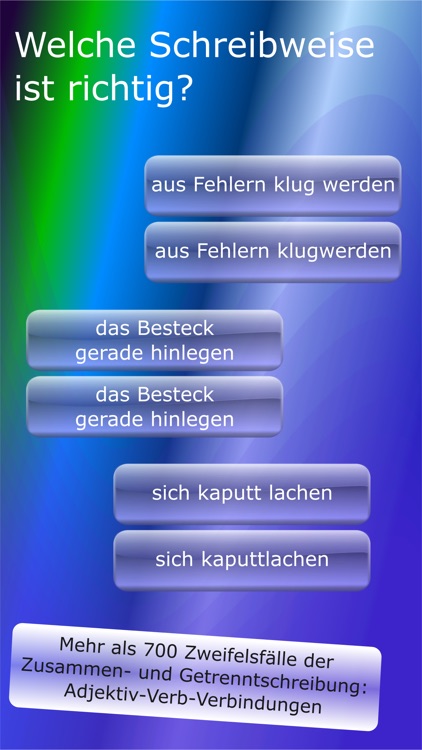 Zusammen oder getrennt 6