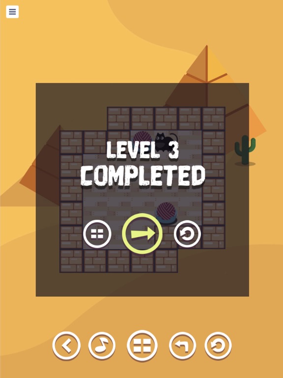 Cat-o-Ball Classic Sokoban iPad screenshot 5 - Games app