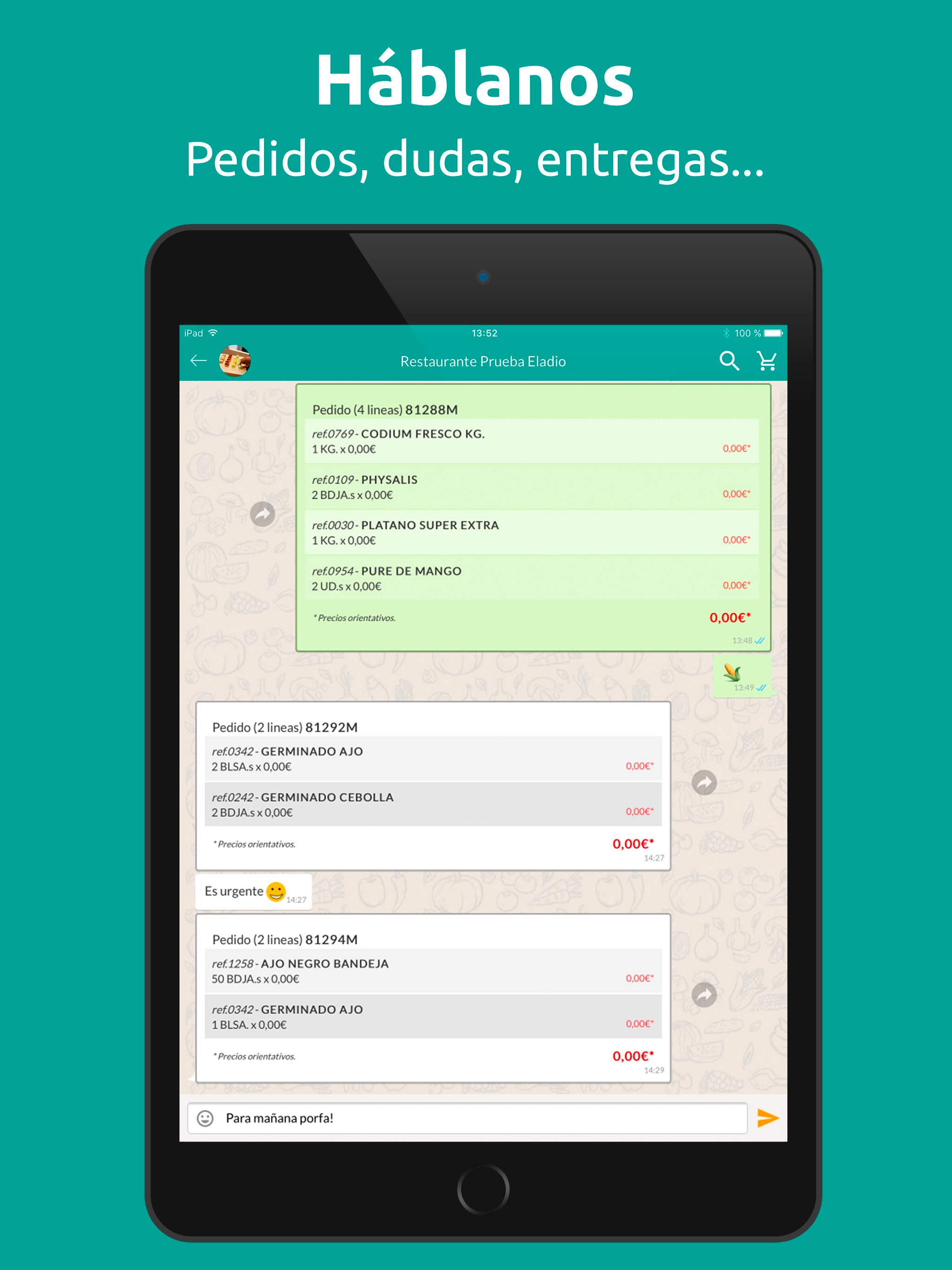 Frutas Eladio Messenger screenshot 7