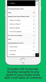 French Today Audiobook Player screenshot
