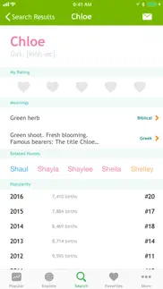 baby names ‎ iphone screenshot 2