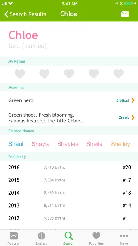 Baby Names ‎