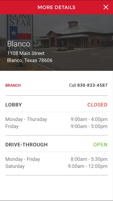 Lone Star Capital Bank Screenshot