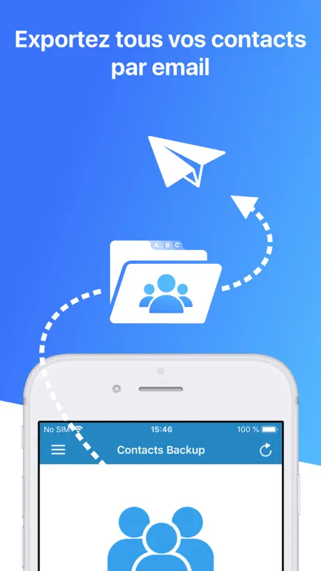 Contacts Pro - Sauvegarde