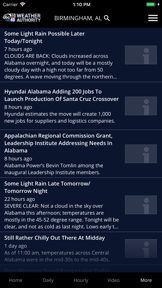 3340 Weather screenshot