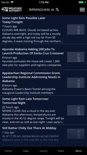 3340 Weather screenshot 3