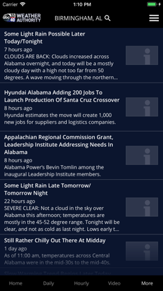 3340 Weather screenshot 3