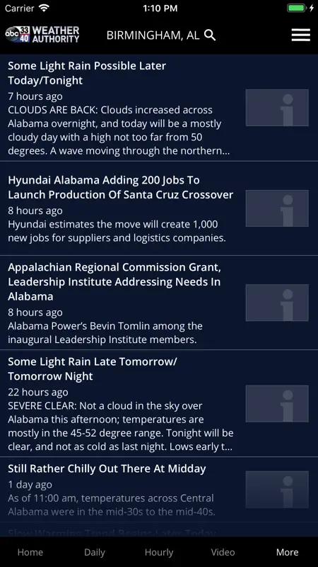 3340 Weather screenshot 3 of 3