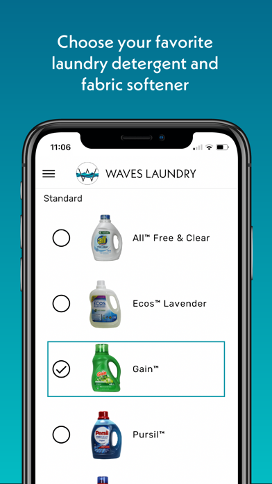 Waves Laundry iPhone screenshot 5 - Lifestyle app